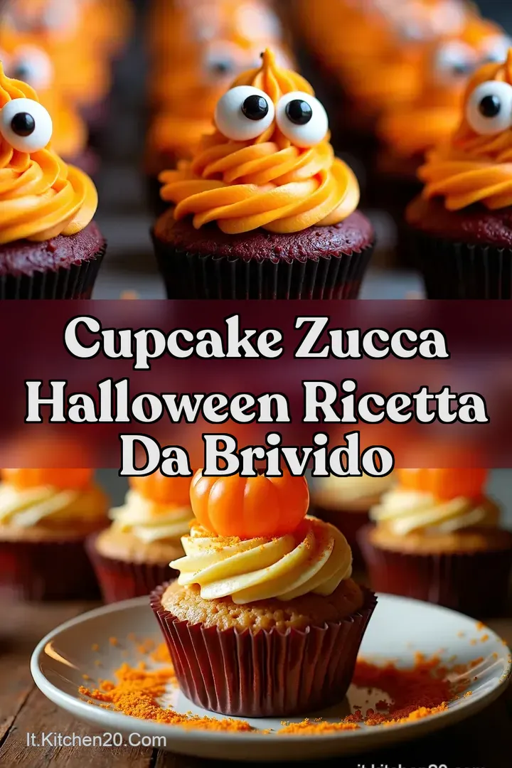 Cupcake Zucca Halloween Ricetta da Brivido