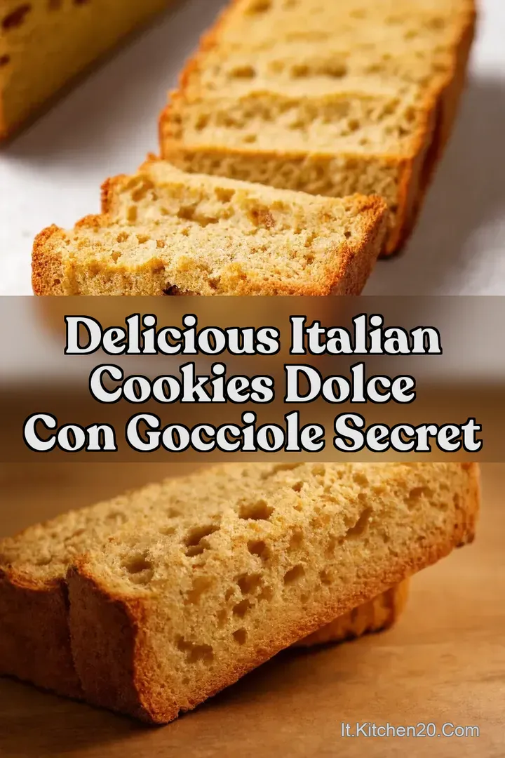 Delicious Italian Cookies Dolce con Gocciole Secret