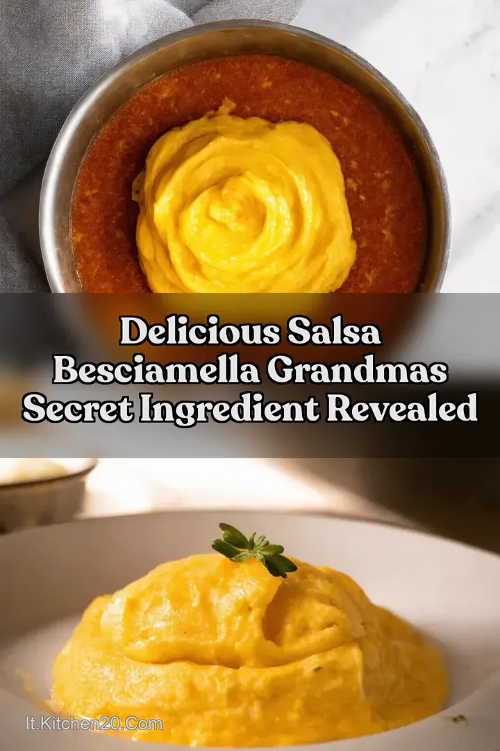 Delicious Salsa Besciamella Grandmas Secret Ingredient REVEALED
