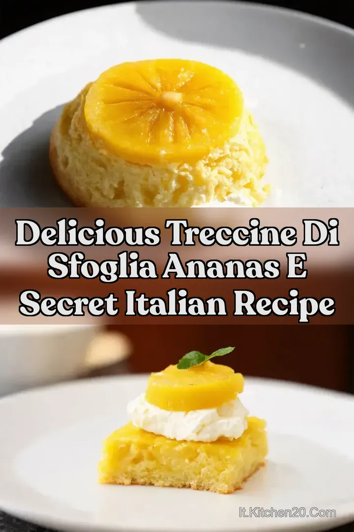Delicious Treccine di sfoglia ananas e Secret Italian Recipe