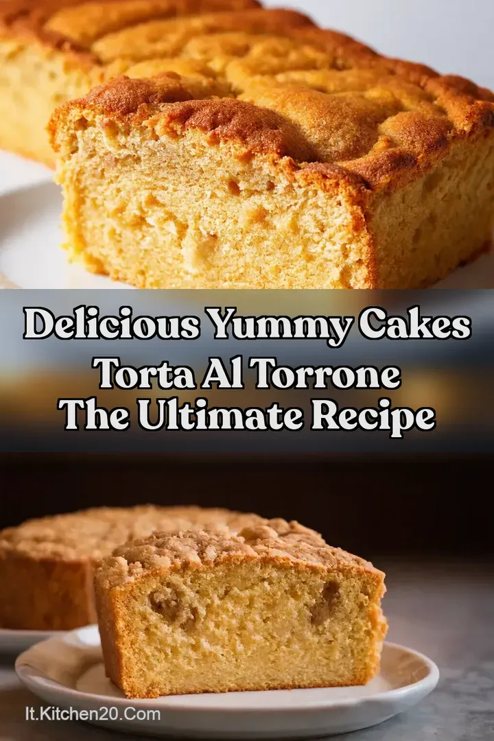 Delicious Yummy Cakes Torta al Torrone The Ultimate Recipe