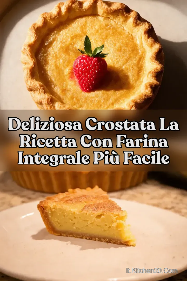 Deliziosa Crostata La Ricetta con Farina Integrale Pi&ugrave; Facile