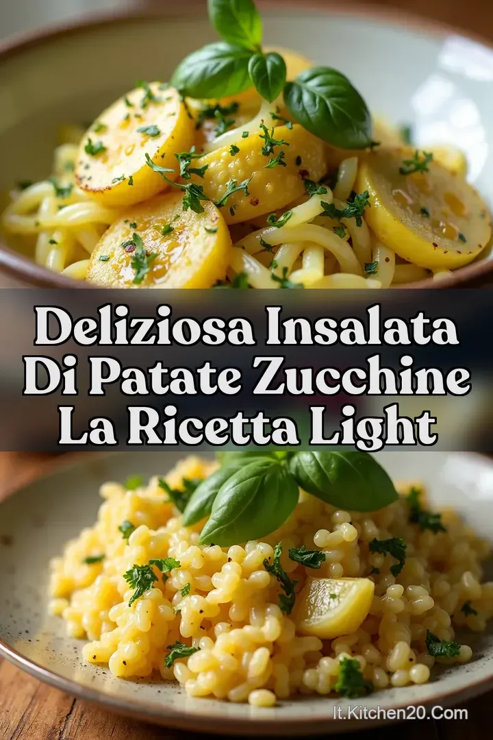 Deliziosa Insalata di Patate Zucchine La Ricetta Light