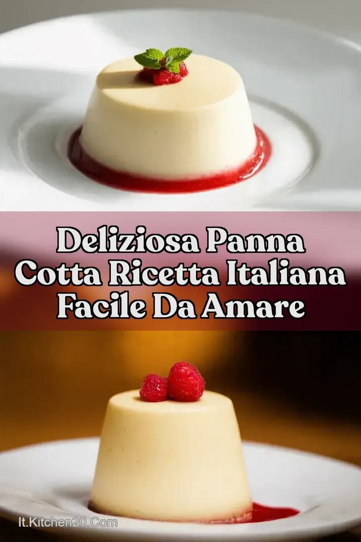 Deliziosa Panna Cotta Ricetta Italiana Facile da Amare
