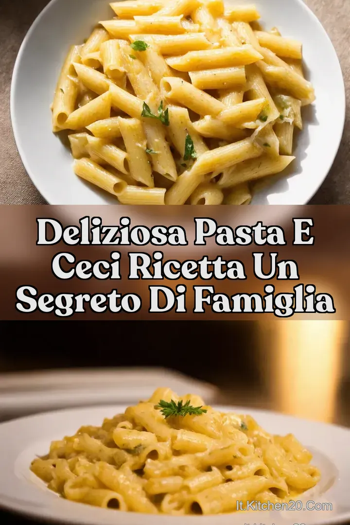 Deliziosa Pasta e Ceci Ricetta Un Segreto di Famiglia