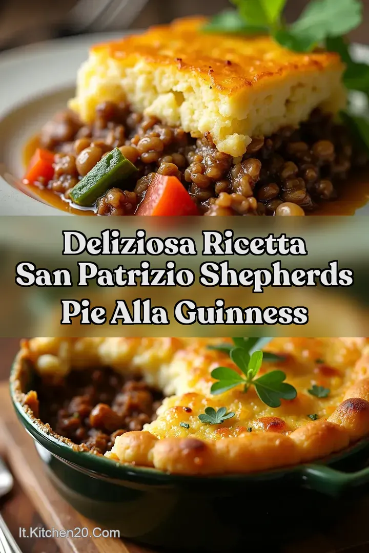Deliziosa Ricetta San Patrizio Shepherds Pie alla Guinness