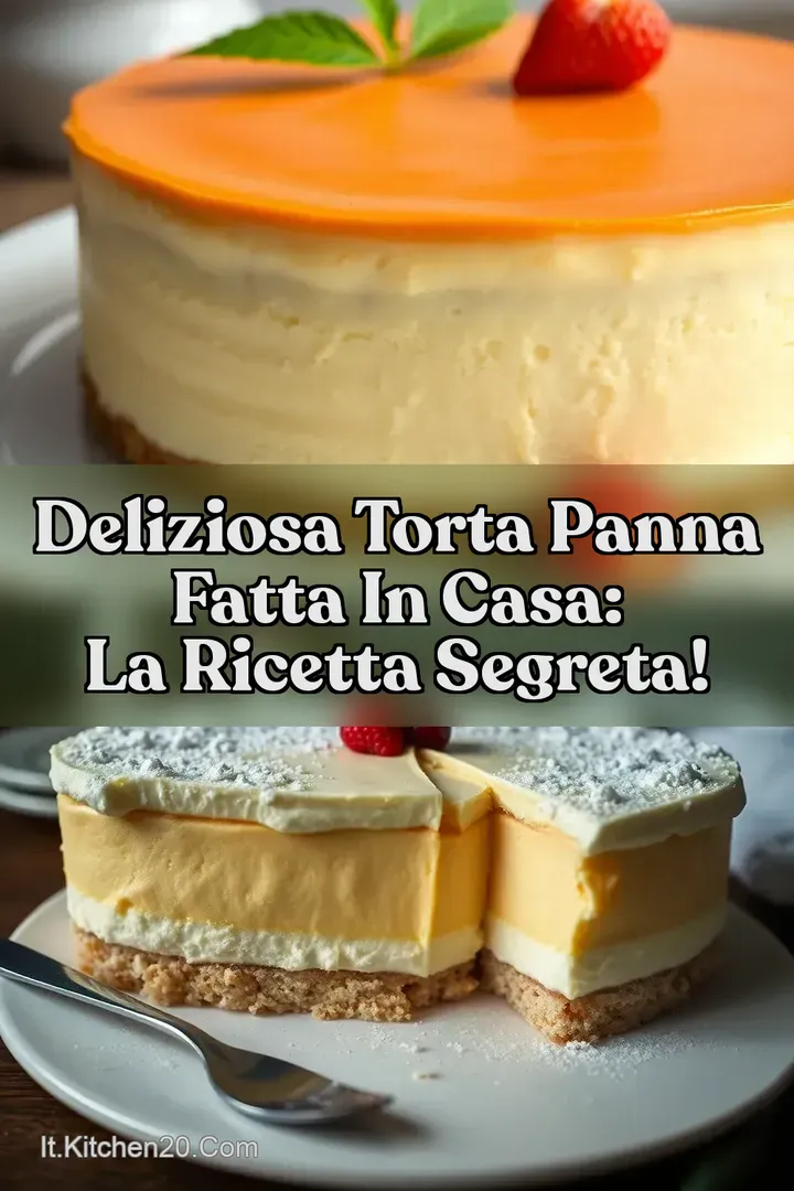 Deliziosa Torta Panna Fatta in Casa: La Ricetta Segreta!