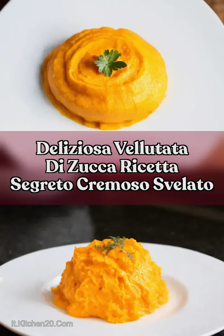 Deliziosa Vellutata di Zucca Ricetta Segreto Cremoso Svelato