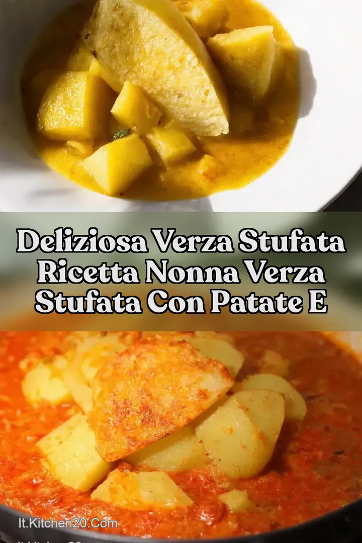 Deliziosa Verza Stufata Ricetta Nonna Verza stufata con patate e