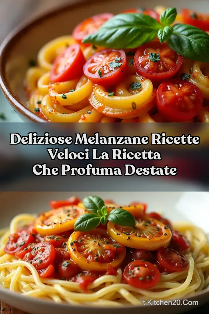 Deliziose Melanzane Ricette Veloci La Ricetta che Profuma dEstate