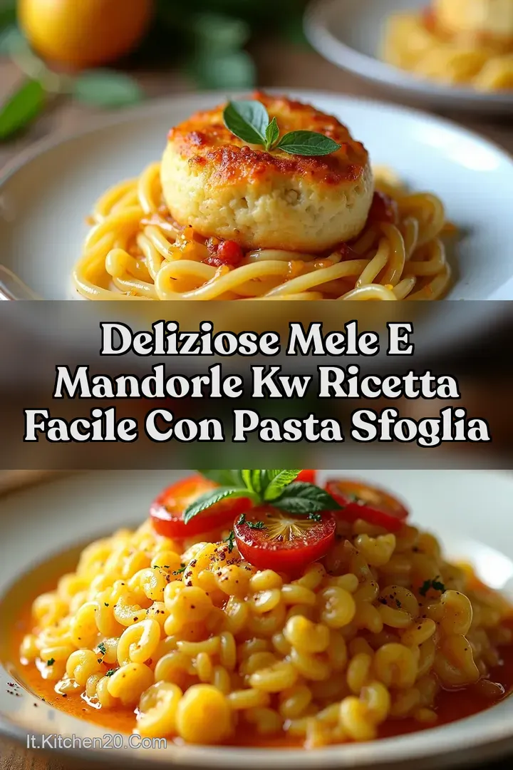 DELIZIOSE MELE e MANDORLE kw Ricetta Facile con Pasta Sfoglia
