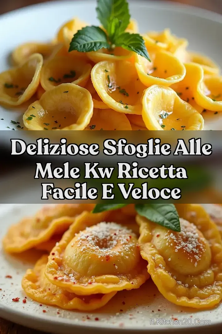 Deliziose Sfoglie Alle Mele kw Ricetta Facile e Veloce