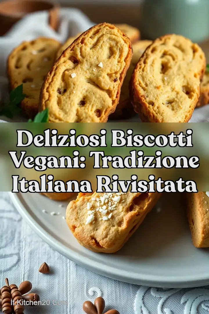 Deliziosi Biscotti Vegani: Tradizione Italiana Rivisitata