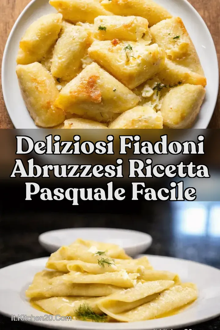 Deliziosi Fiadoni Abruzzesi Ricetta Pasquale Facile