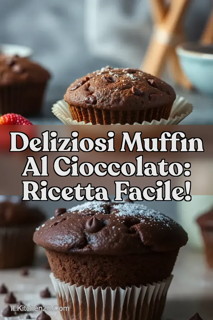 Deliziosi Muffin al Cioccolato: Ricetta Facile!