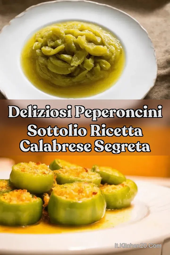 Deliziosi Peperoncini SottOlio Ricetta Calabrese Segreta