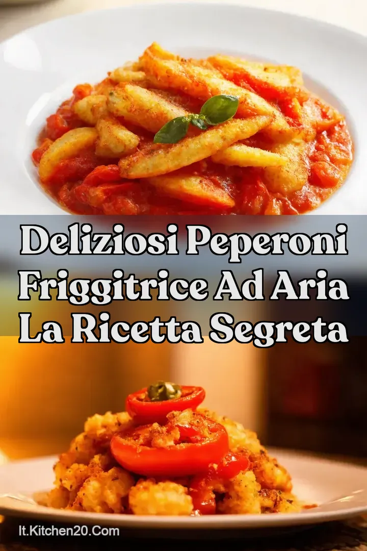 Deliziosi Peperoni Friggitrice ad Aria La Ricetta Segreta