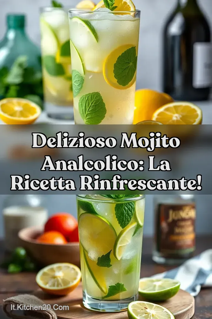 Delizioso Mojito analcolico: la Ricetta Rinfrescante!
