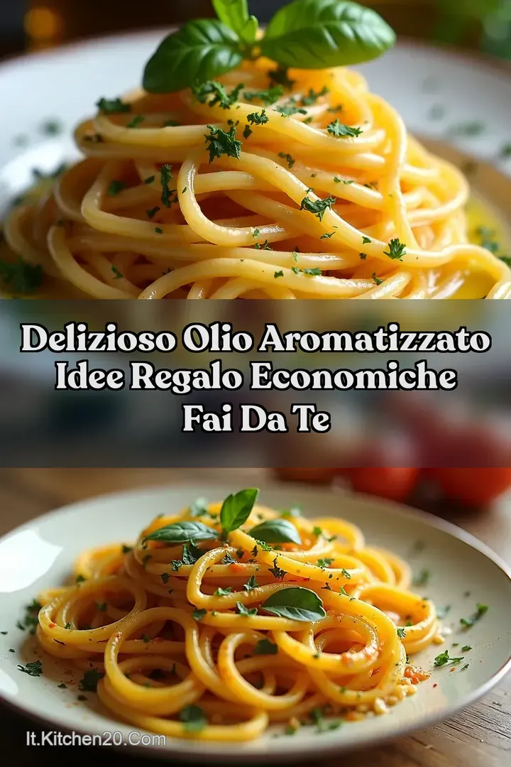 Delizioso Olio Aromatizzato Idee Regalo Economiche Fai da Te