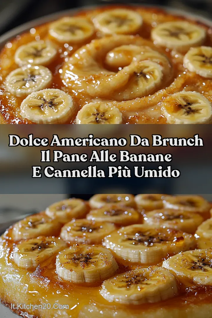 Dolce Americano da Brunch Il Pane alle Banane e Cannella Pi&ugrave; Umido