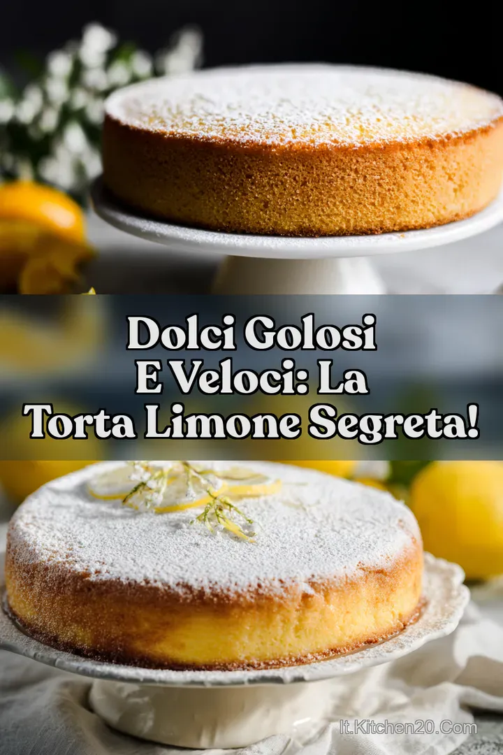 Dolci Golosi e Veloci: La Torta Limone Segreta!