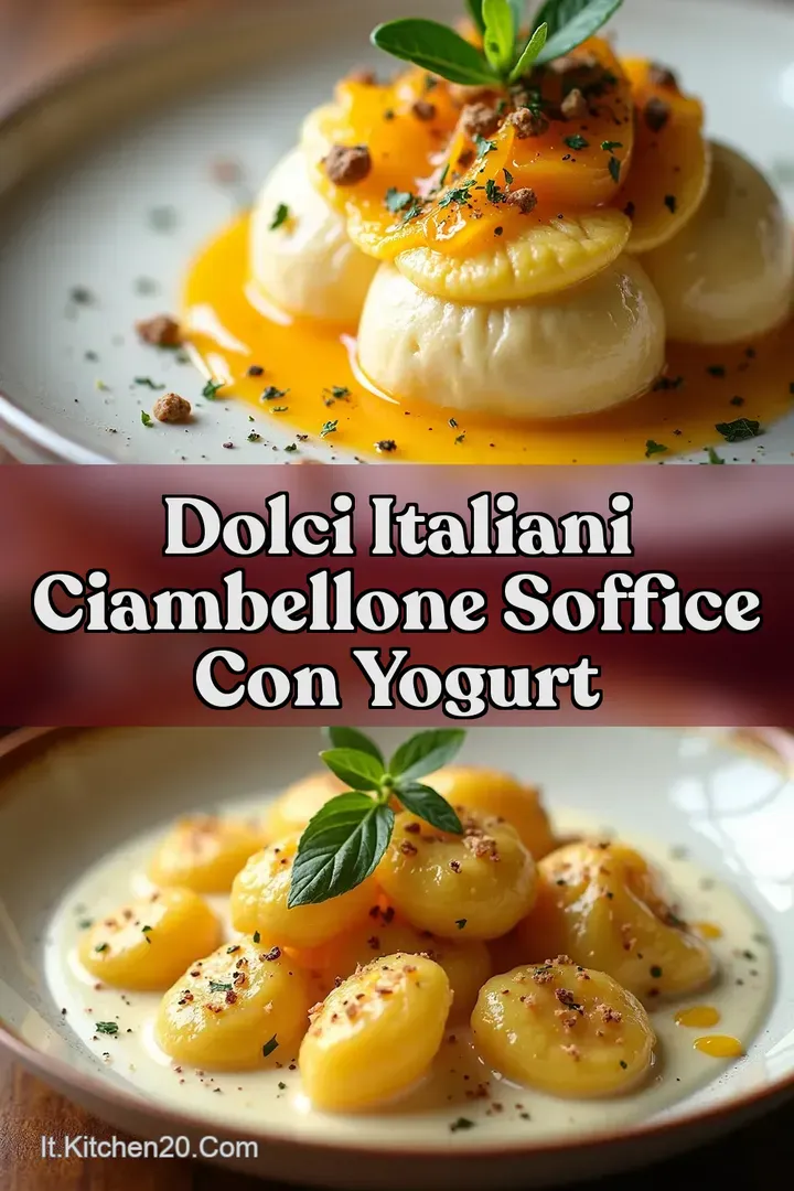 Dolci Italiani CIAMBELLONE SOFFICE con Yogurt