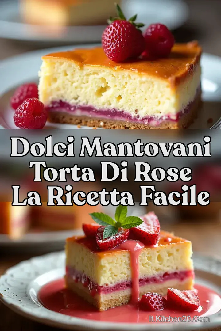 Dolci Mantovani Torta di Rose la Ricetta Facile