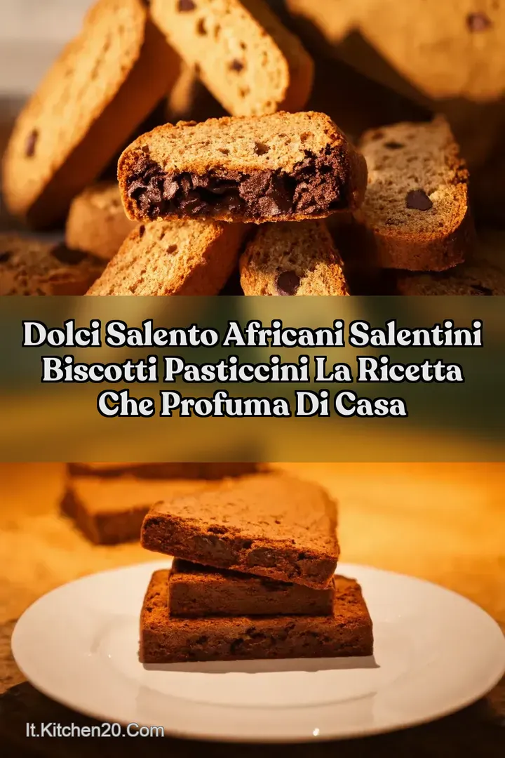 Dolci Salento Africani salentini biscotti pasticcini La Ricetta che Profuma di Casa