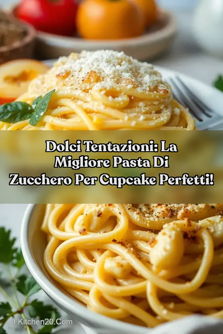 Dolci Tentazioni: La Migliore Pasta di Zucchero per Cupcake Perfetti!