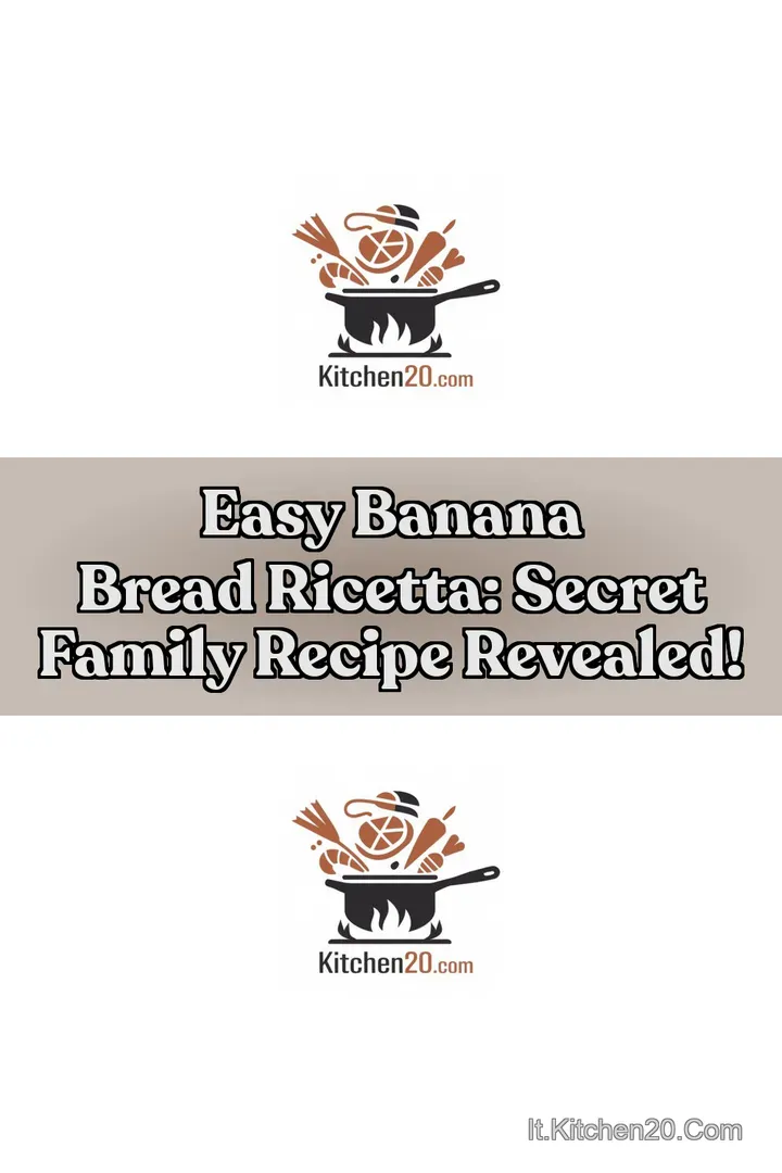 Easy Banana Bread Ricetta: Secret Family Recipe Revealed!
