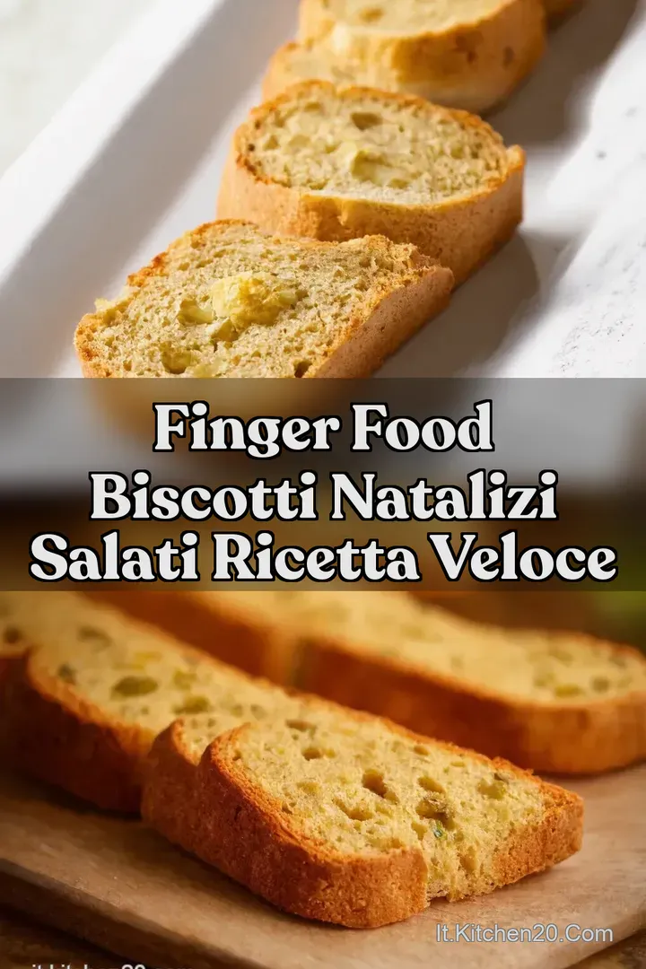 Finger Food BISCOTTI NATALIZI SALATI Ricetta Veloce