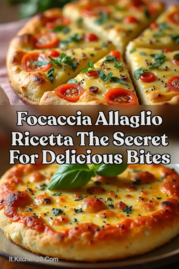 Focaccia AllAglio Ricetta The Secret For Delicious Bites