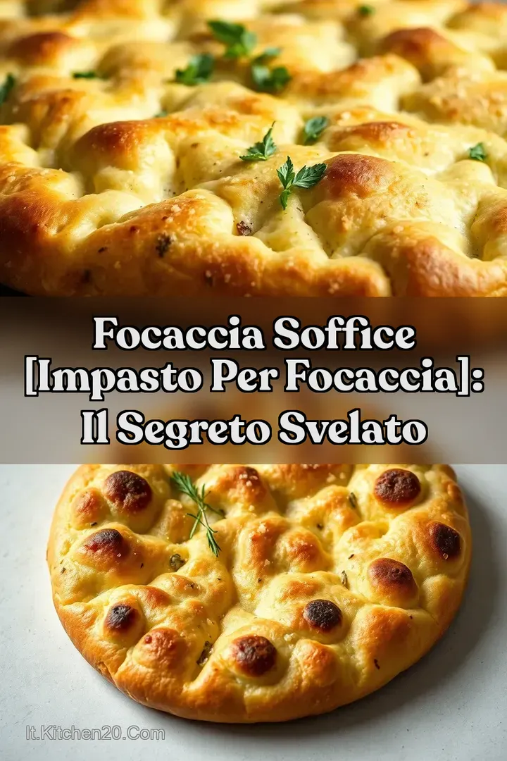 Focaccia Soffice [impasto per focaccia]: Il Segreto Svelato