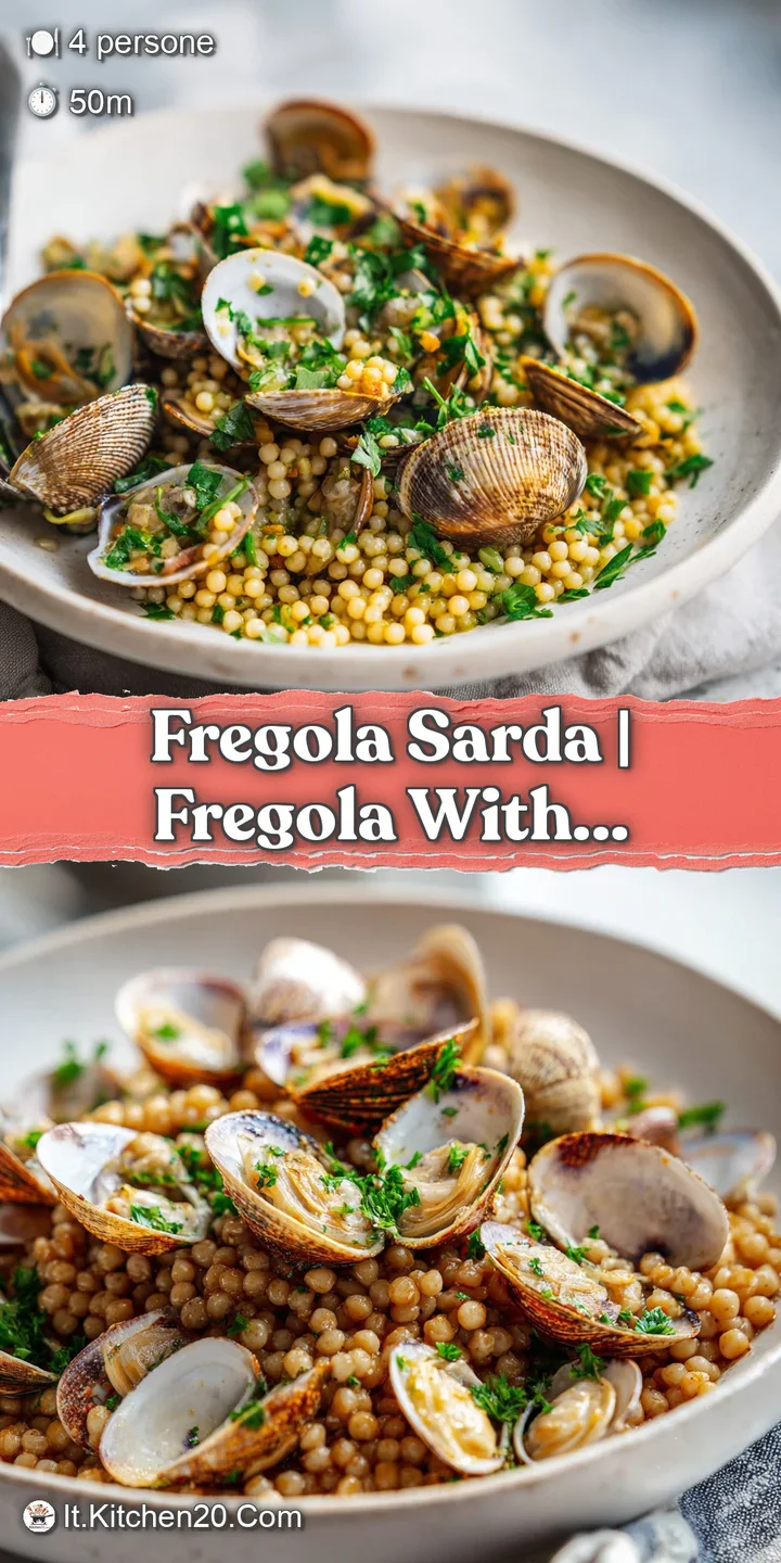 Extreme close-up of glistening, toasted pasta pearls coated in a rich, velvety cream sauce with a glossy finish.