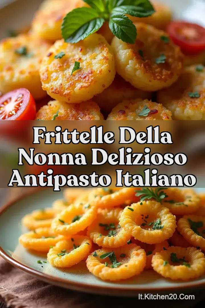Frittelle della Nonna Delizioso Antipasto Italiano