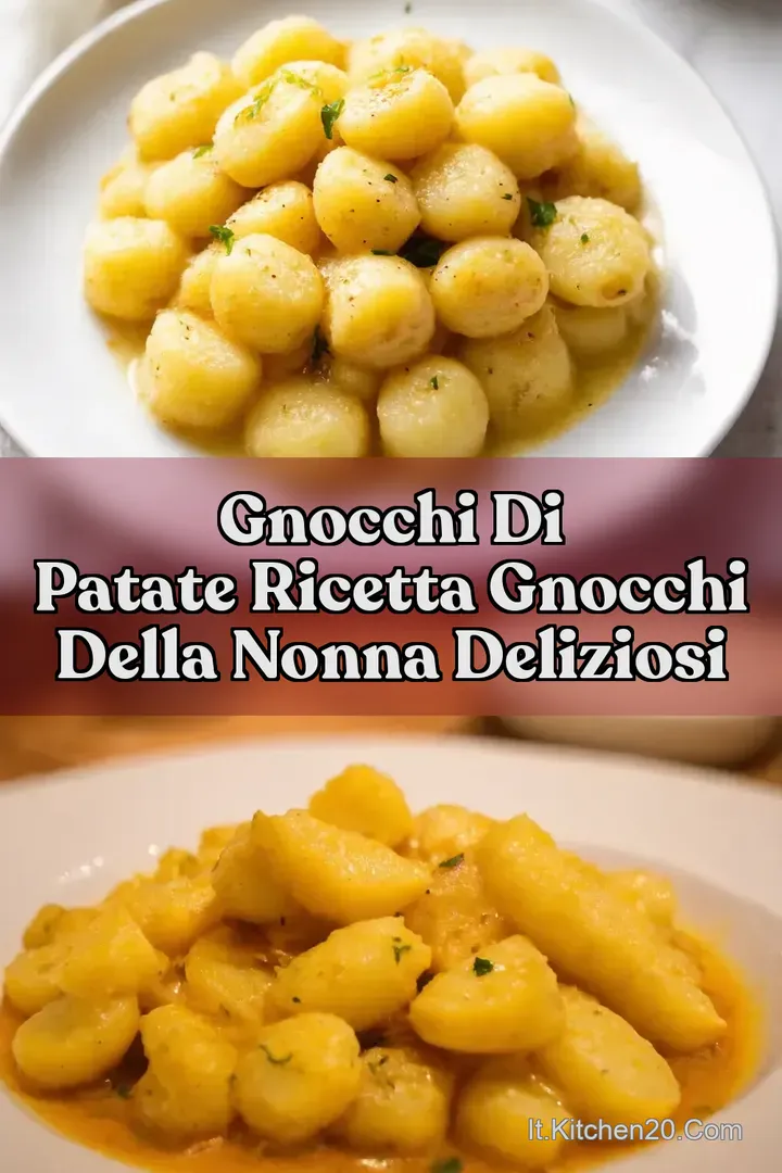 Gnocchi di Patate Ricetta Gnocchi della Nonna Deliziosi