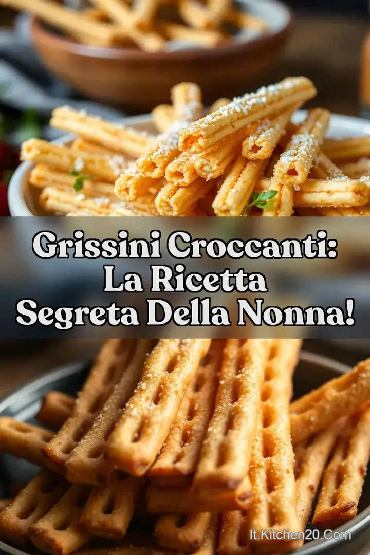Grissini Croccanti: La Ricetta Segreta della Nonna!