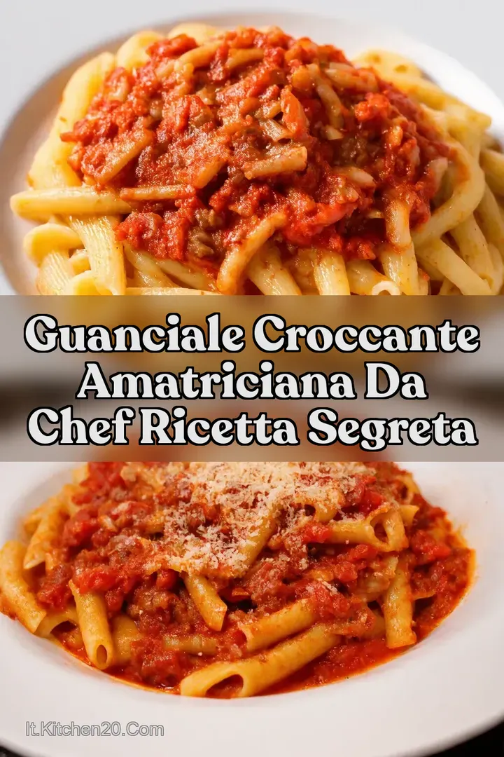 Guanciale Croccante Amatriciana da Chef Ricetta Segreta