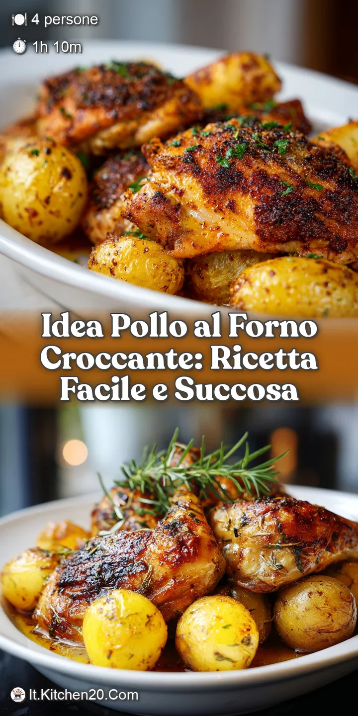 Close-up shows glistening, crackled chicken skin and herbs. Juicy interior revealed; steam rises from perfectly roasted ch...