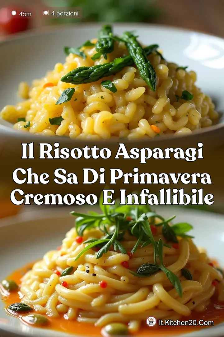 Il Risotto Asparagi che sa di Primavera Cremoso e Infallibile