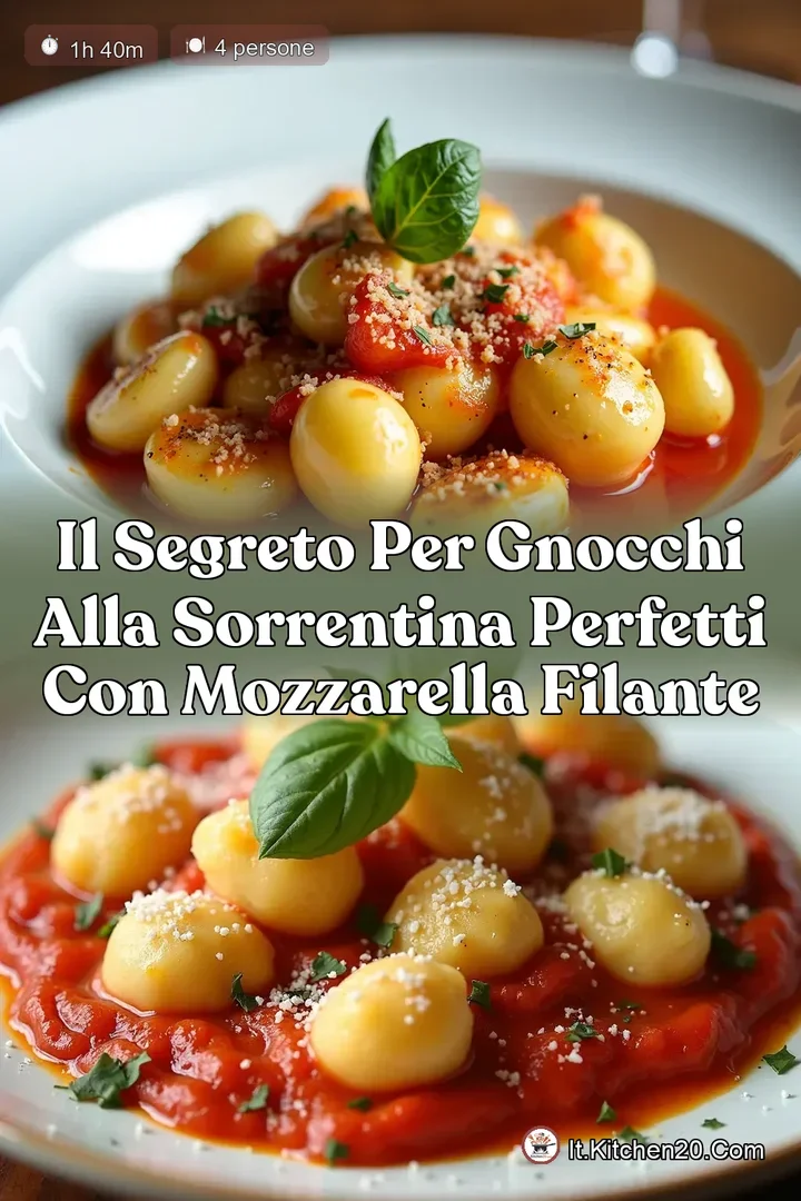 Il Segreto per Gnocchi alla Sorrentina Perfetti con Mozzarella Filante