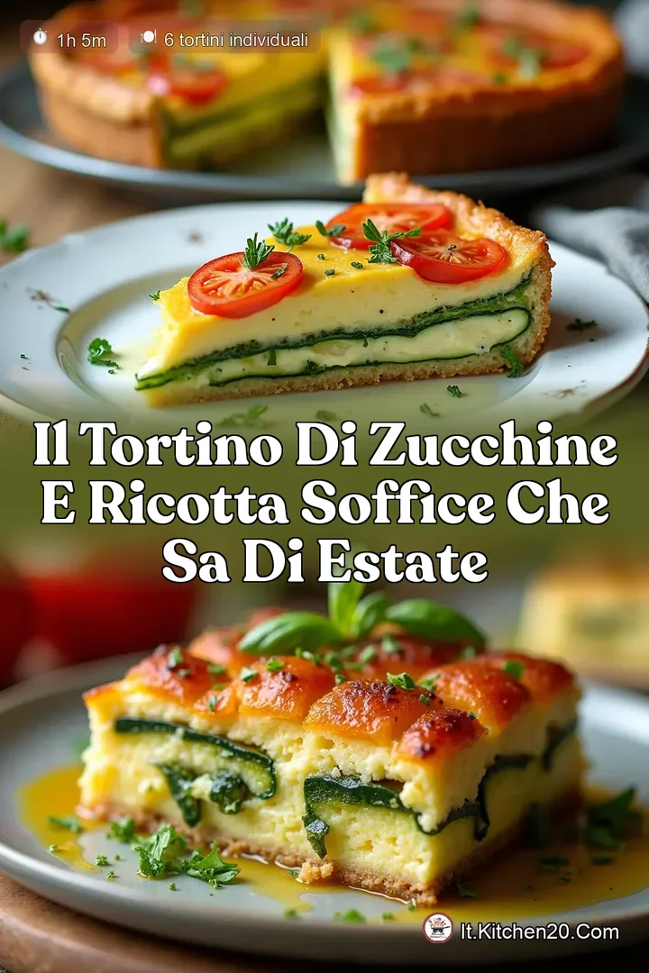 Il Tortino di Zucchine e Ricotta Soffice che Sa di Estate