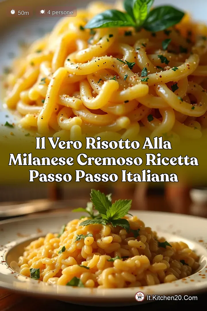 Il Vero Risotto alla Milanese Cremoso Ricetta Passo Passo Italiana