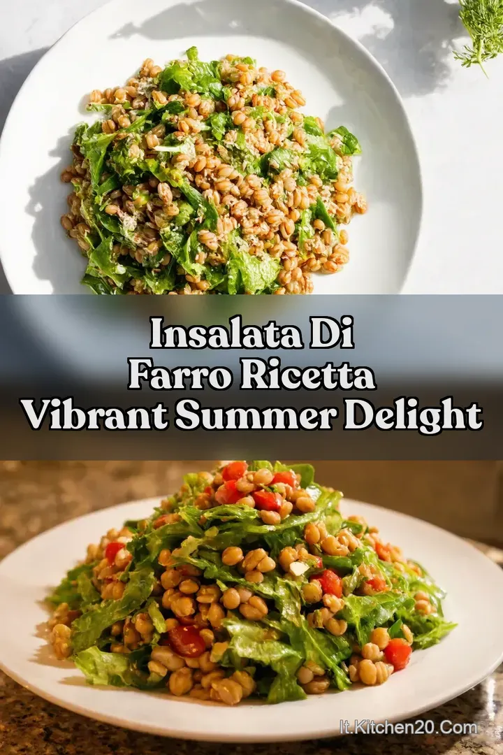 Insalata di Farro Ricetta Vibrant Summer Delight
