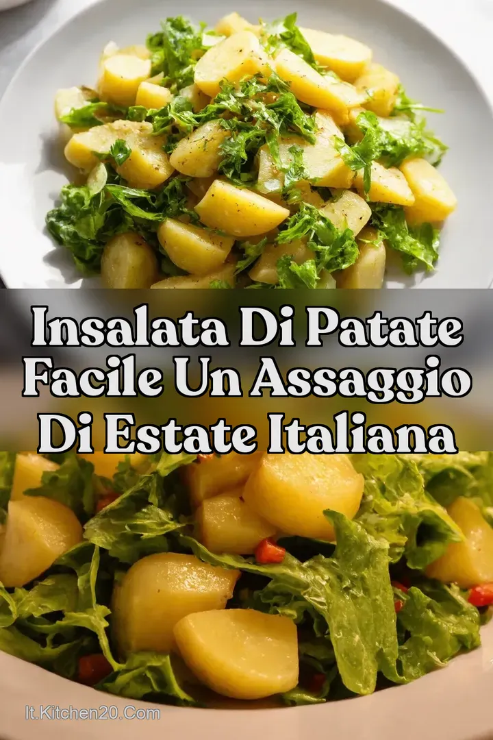 Insalata di Patate Facile Un Assaggio di Estate Italiana