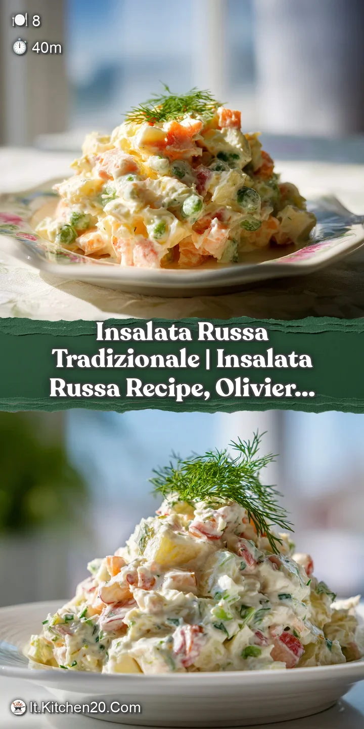 Close-up of a vibrant, creamy salad showcasing tender peas, diced potatoes, and carrots.