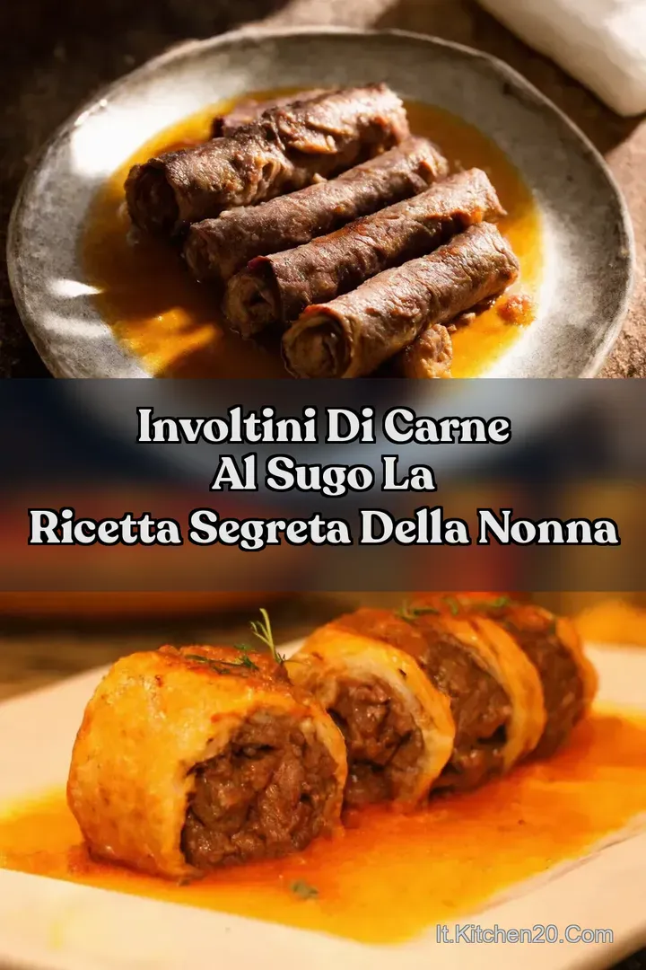 Involtini di carne al sugo La Ricetta Segreta della Nonna