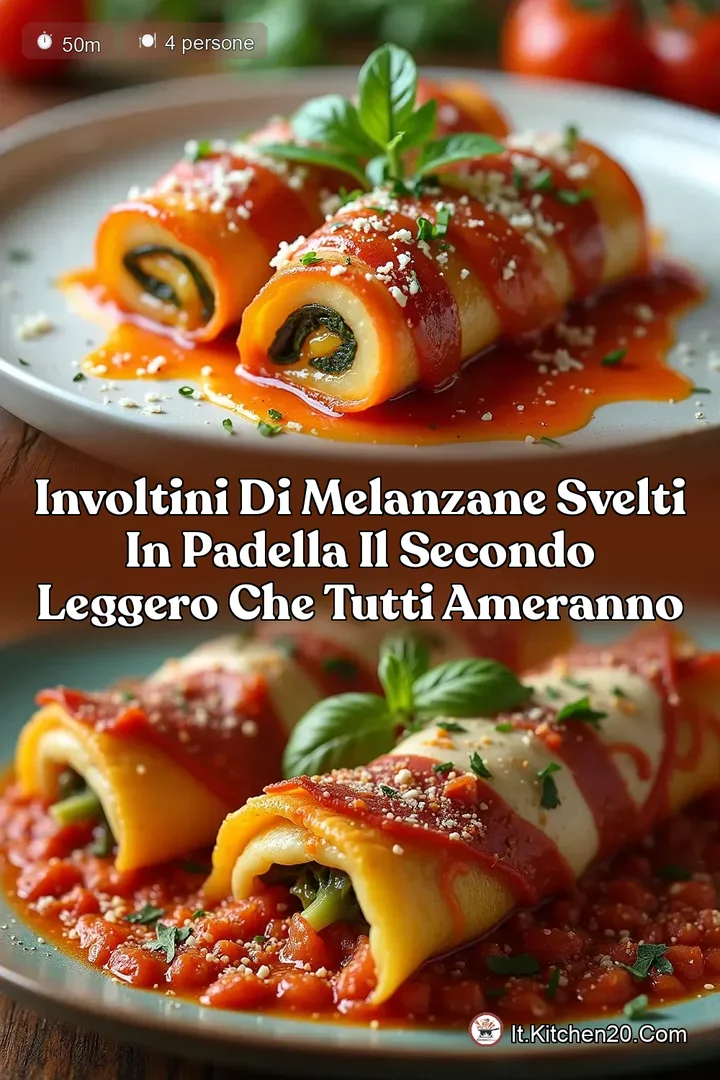 Involtini di Melanzane Svelti in Padella Il Secondo Leggero che Tutti Ameranno