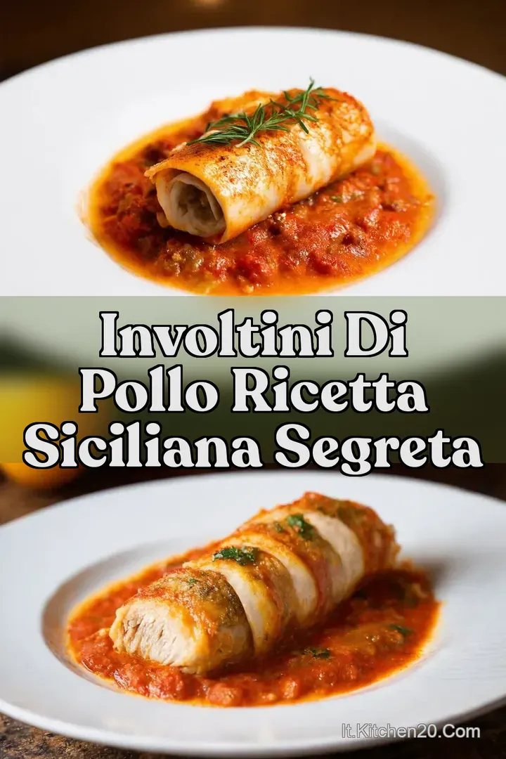Involtini di Pollo Ricetta Siciliana Segreta