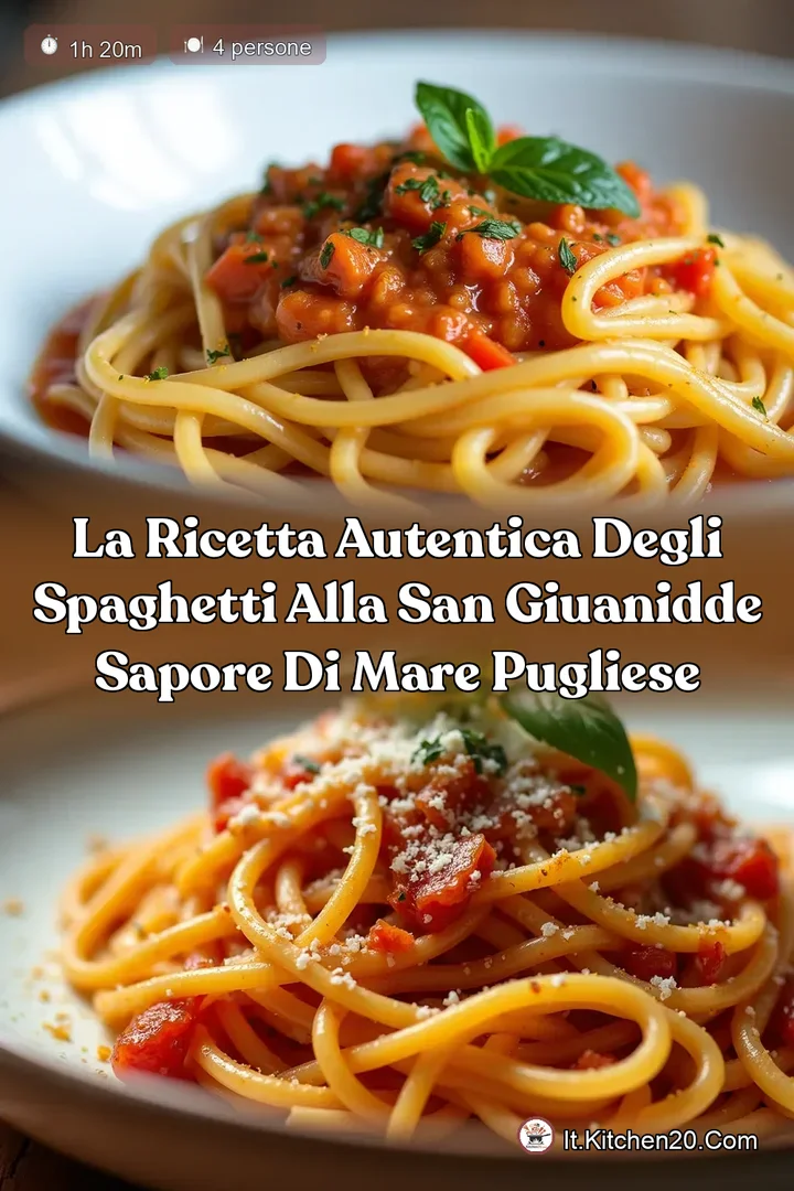 La Ricetta Autentica degli Spaghetti alla San Giuanidde Sapore di Mare Pugliese